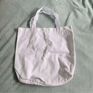 White Cotton Tote Bag